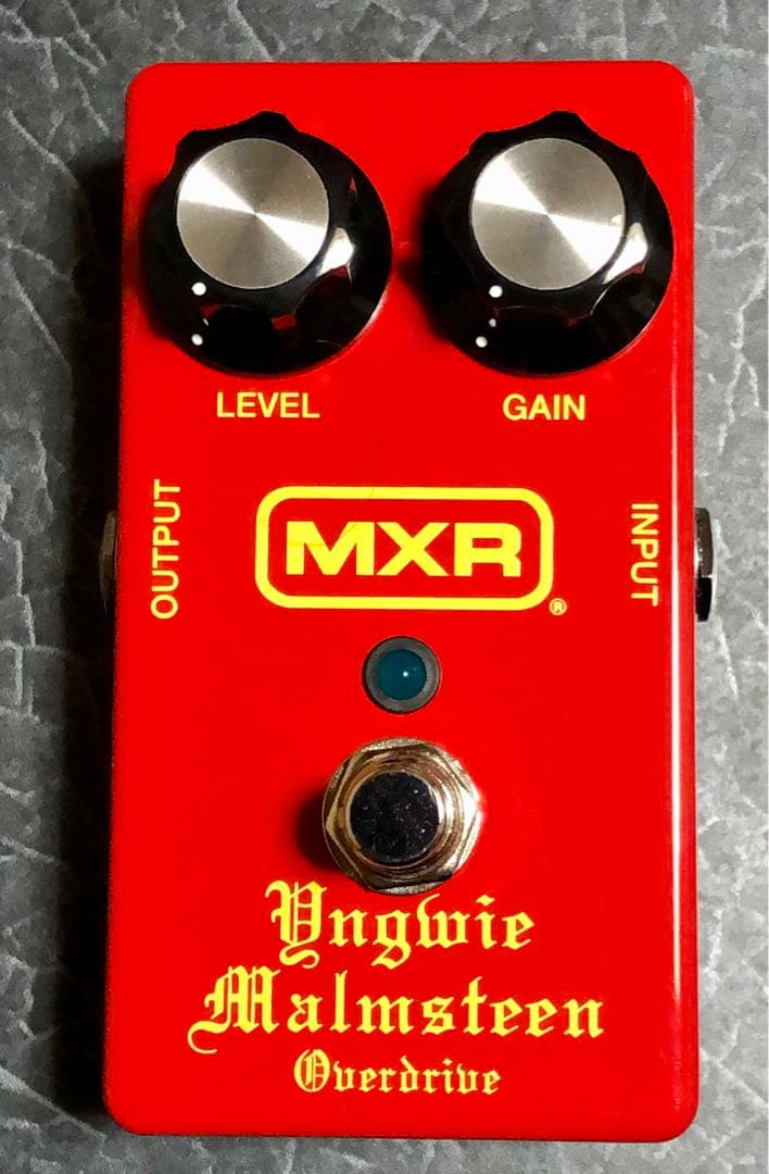 【中古美品】MXR イングヴェイ マルムスティーン オーバードライブ＋おまけ MXR YJM308S / YNGWIE MALMSTEEN OVERDRIVE LIMITED EDITION Yellow