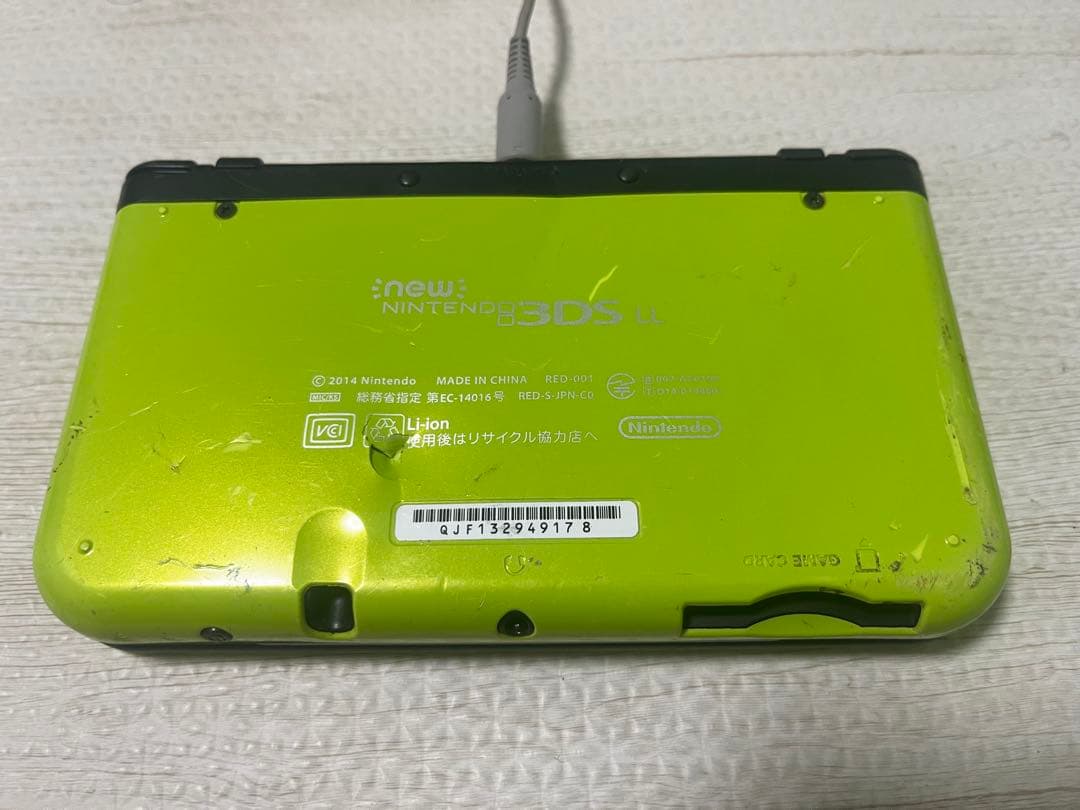 Newニンテンドー3DS LL ライム×ブラック - メルカリ