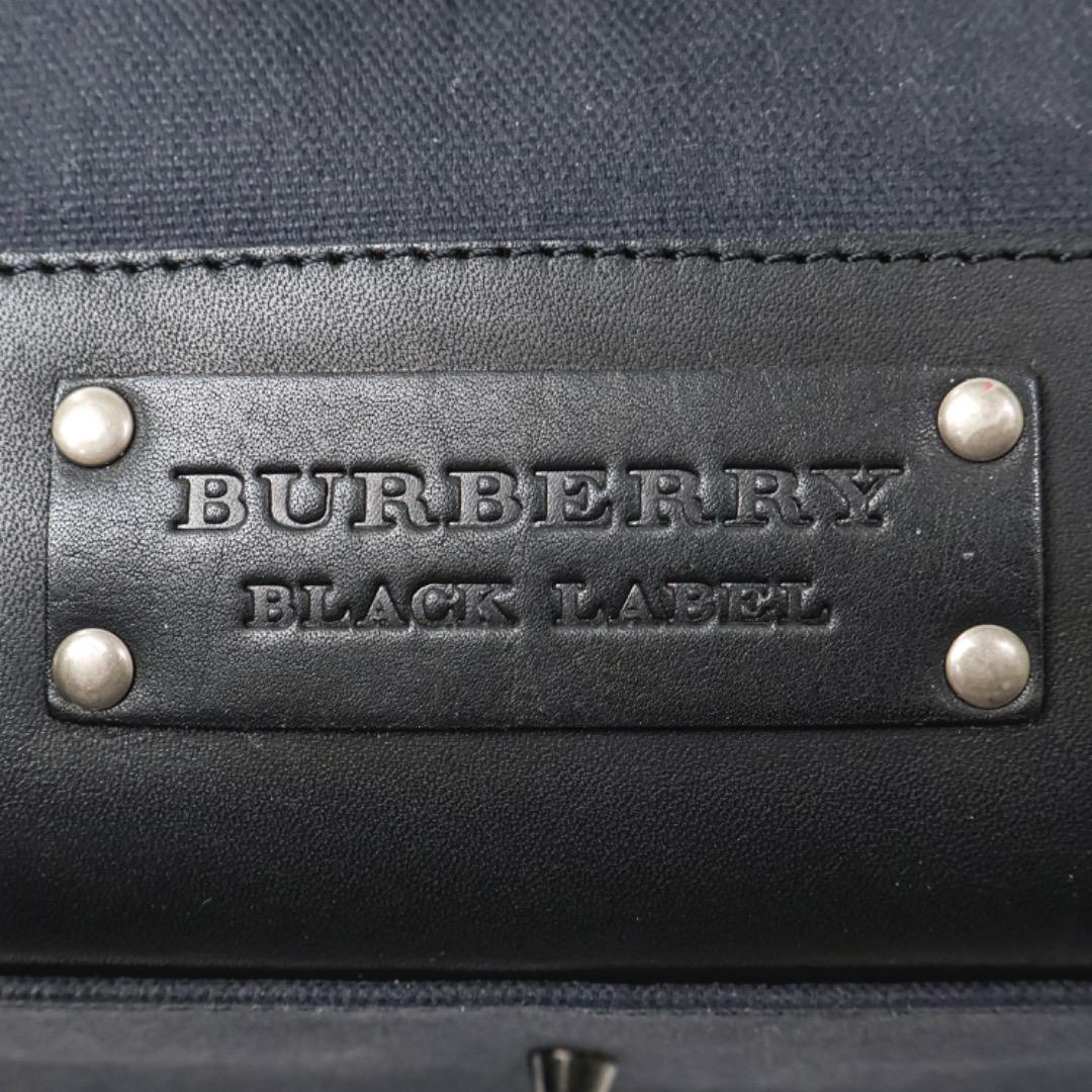 H5254-25◾️バーバリーブラックレーベル キャンバスビジネスバッグ Y2K