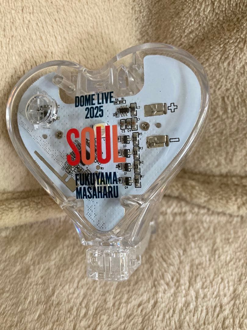 福山雅治 SOUL DOME LIVE 2025 ライトバングル タオル - メルカリ