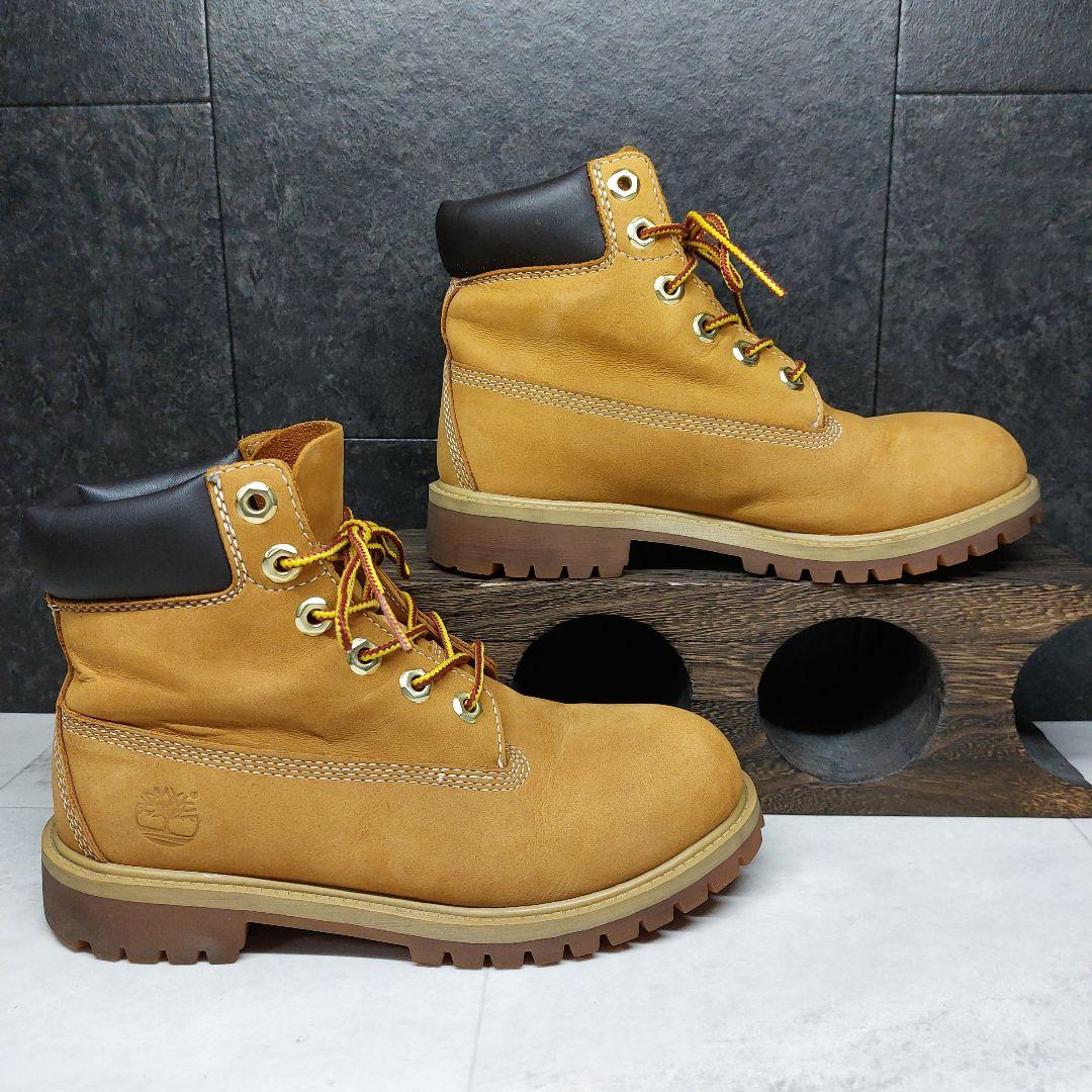 ティンバーランド 6インチプレミアムブーツ 22.5cm イエローブーツ