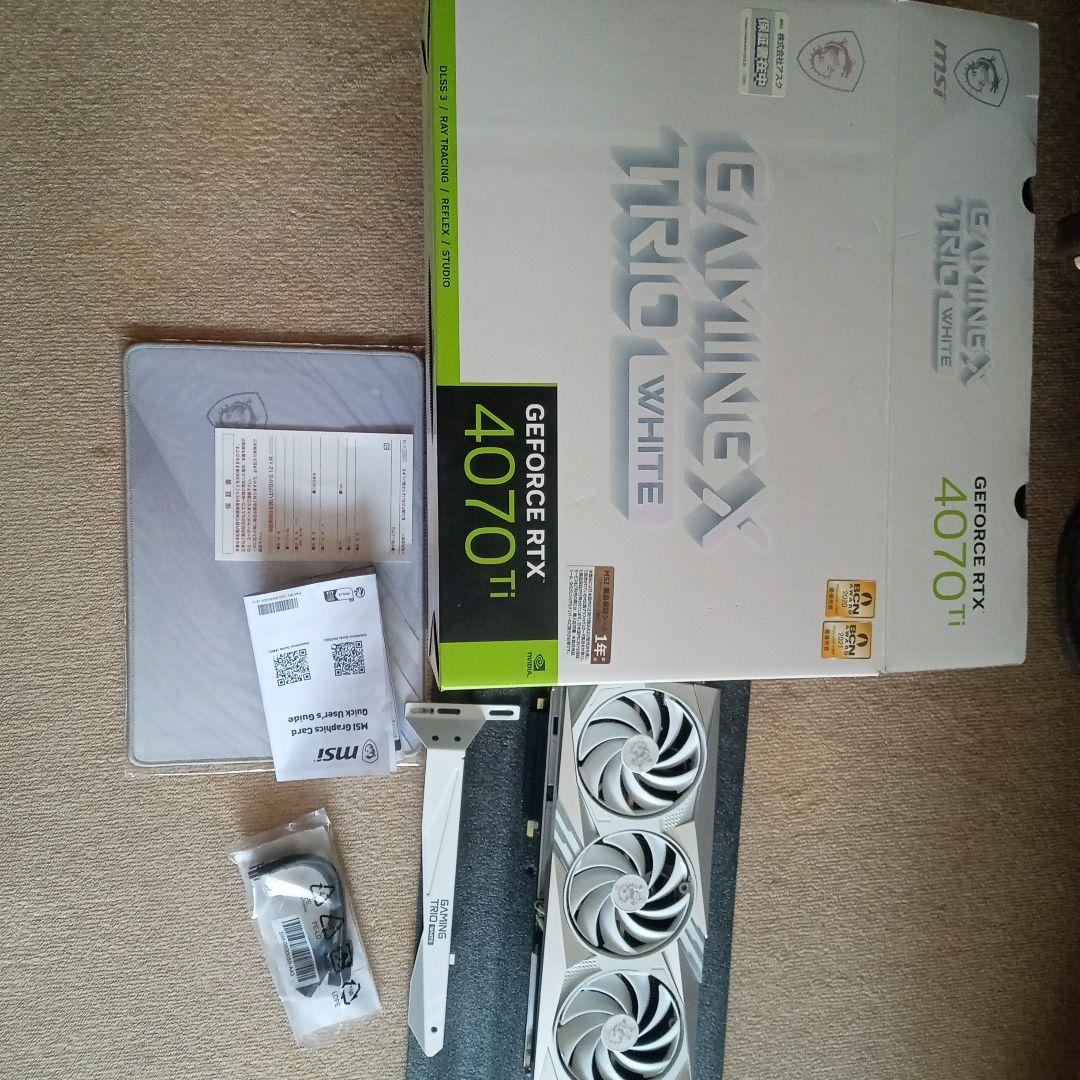 グラフィックボード・グラボ・ビデオカード MSI GeForce RTX 4070 Ti Gaming X Trio MSI RTX 4070 Ti Graphics Card with 12GB DDR6 | Newegg.com - Newegg.com
