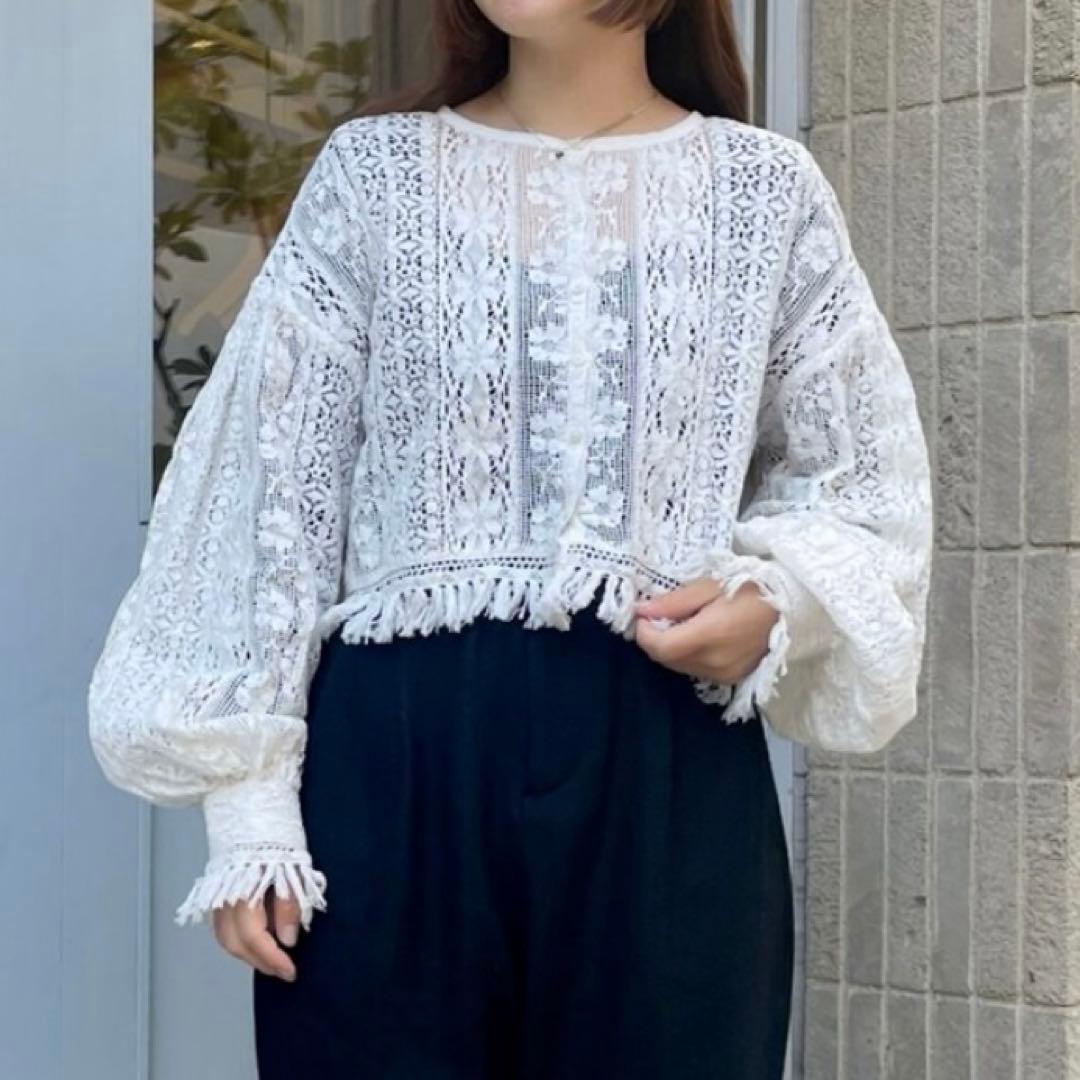 fig London Carol bolero キャロルボレロ カーディガン - メルカリ