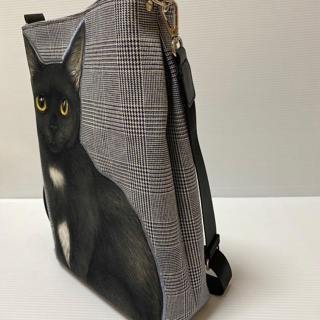 ゆ*ら様 ワンショルダートートバッグ コヤンイサムチョン 黒猫Aの通販