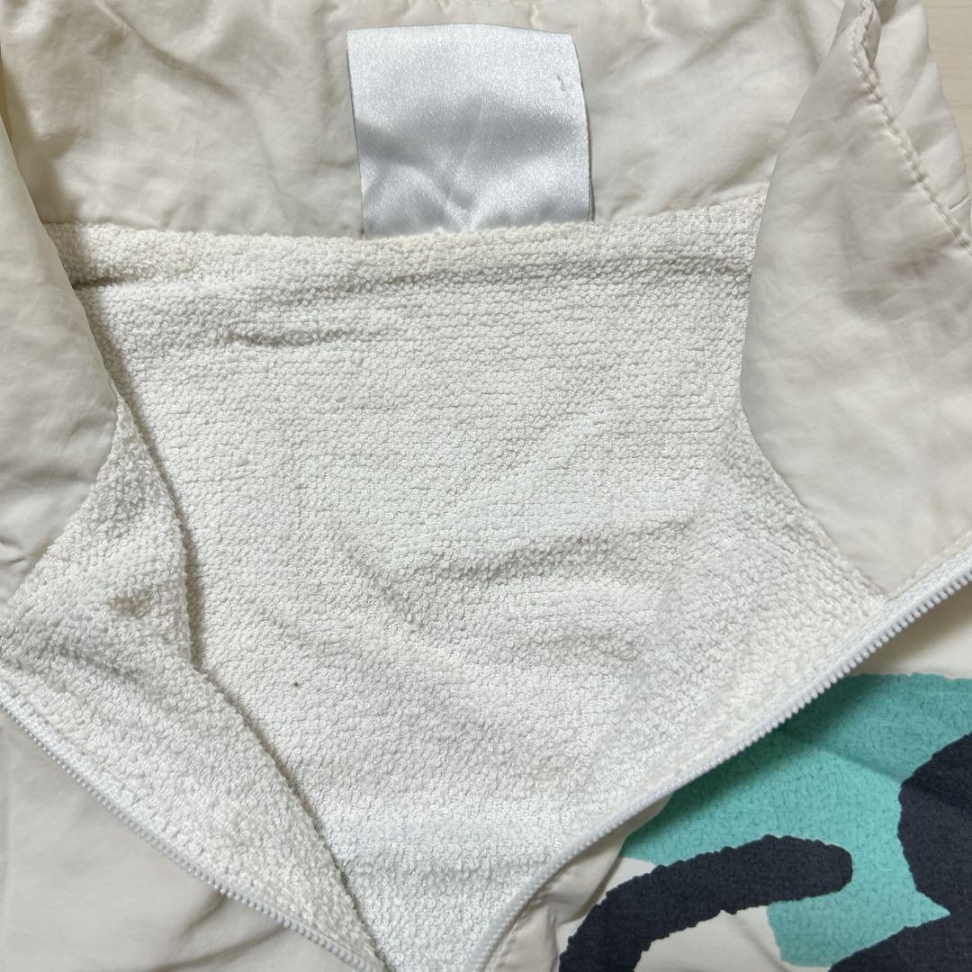 90s adidas ステファンエドバーグ ウィンドブレーカー L 白 青 - メルカリ