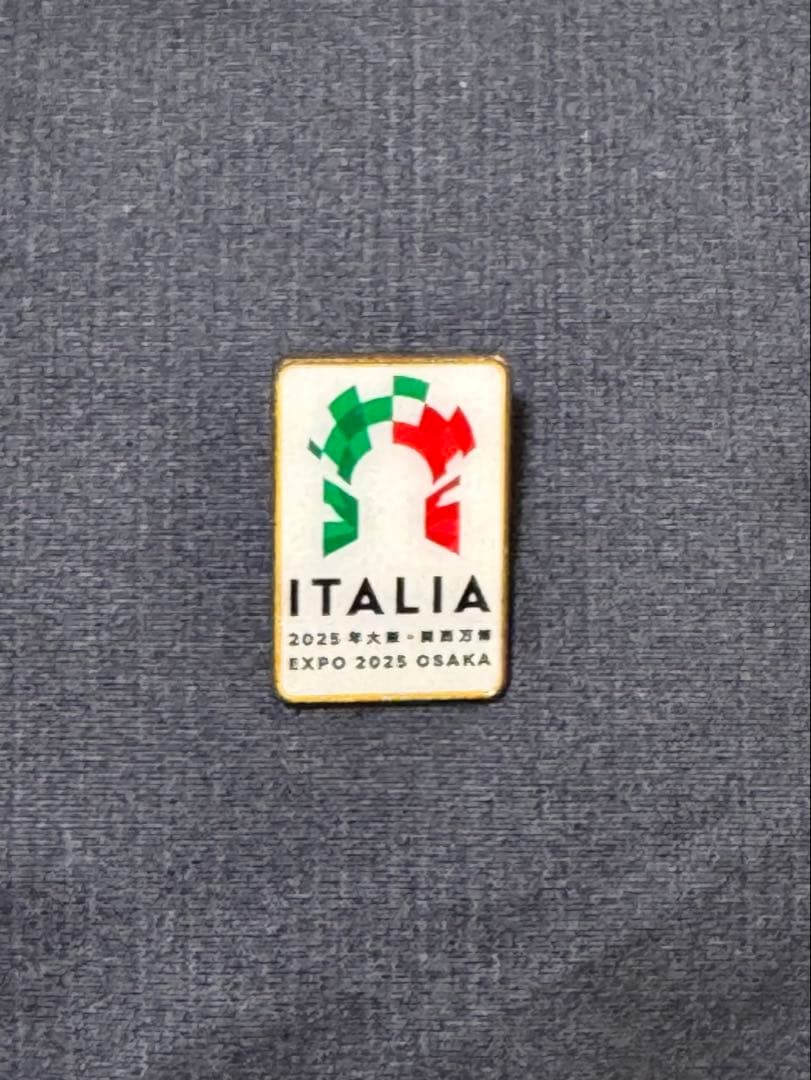る*な様 大阪関西万博 EXPO2025 イタリア館パビリオン スタッフピンバッ る*な様 大阪関西万博 EXPO2025 イタリア館パビリオン スタッフピン