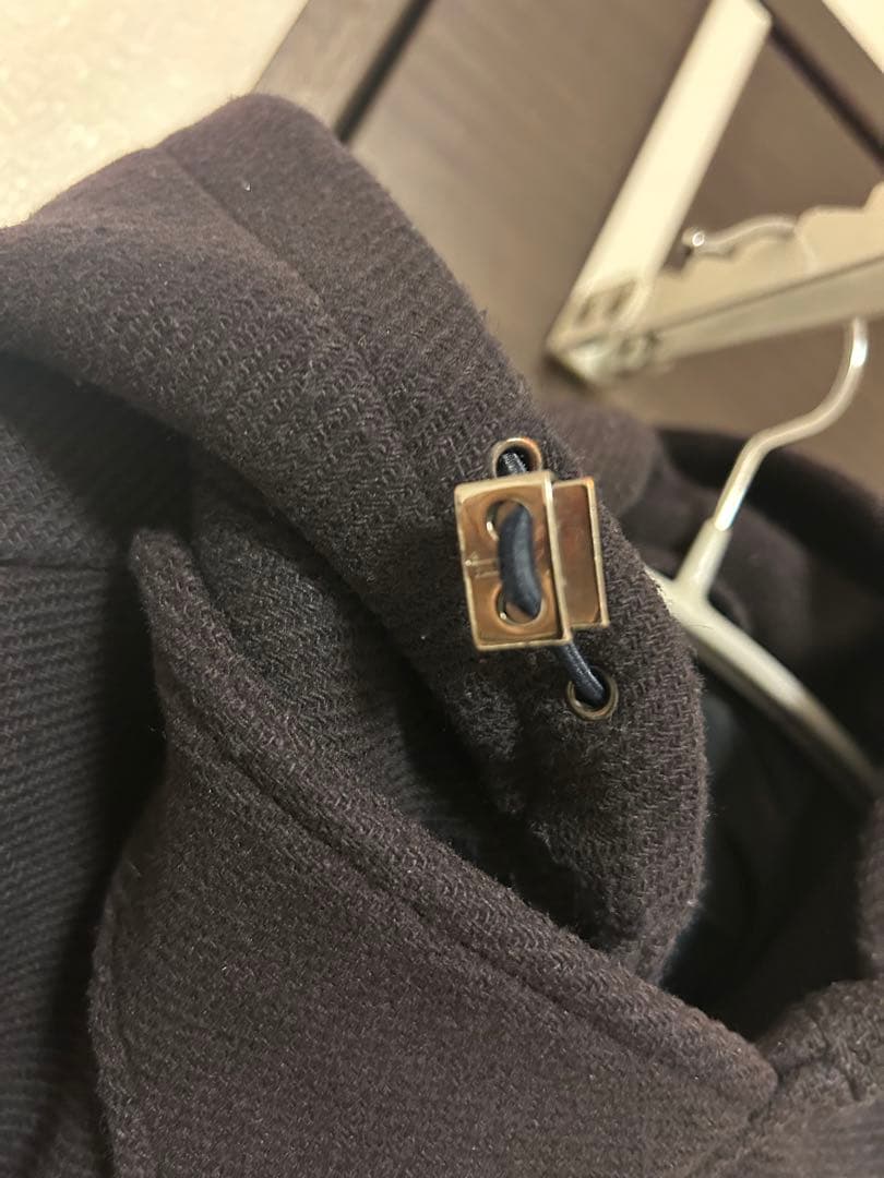 ほっこり様専用Herno ダッフルコート フード付き ダークネイビー