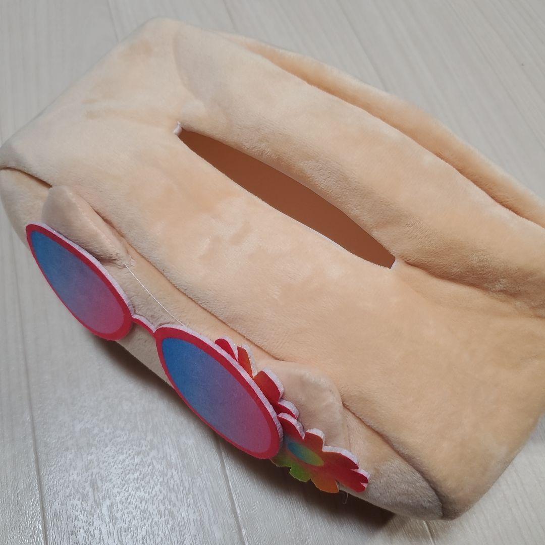 ◇新品◇サンリオ ハローキティ 日焼けキティ ティッシュボックス