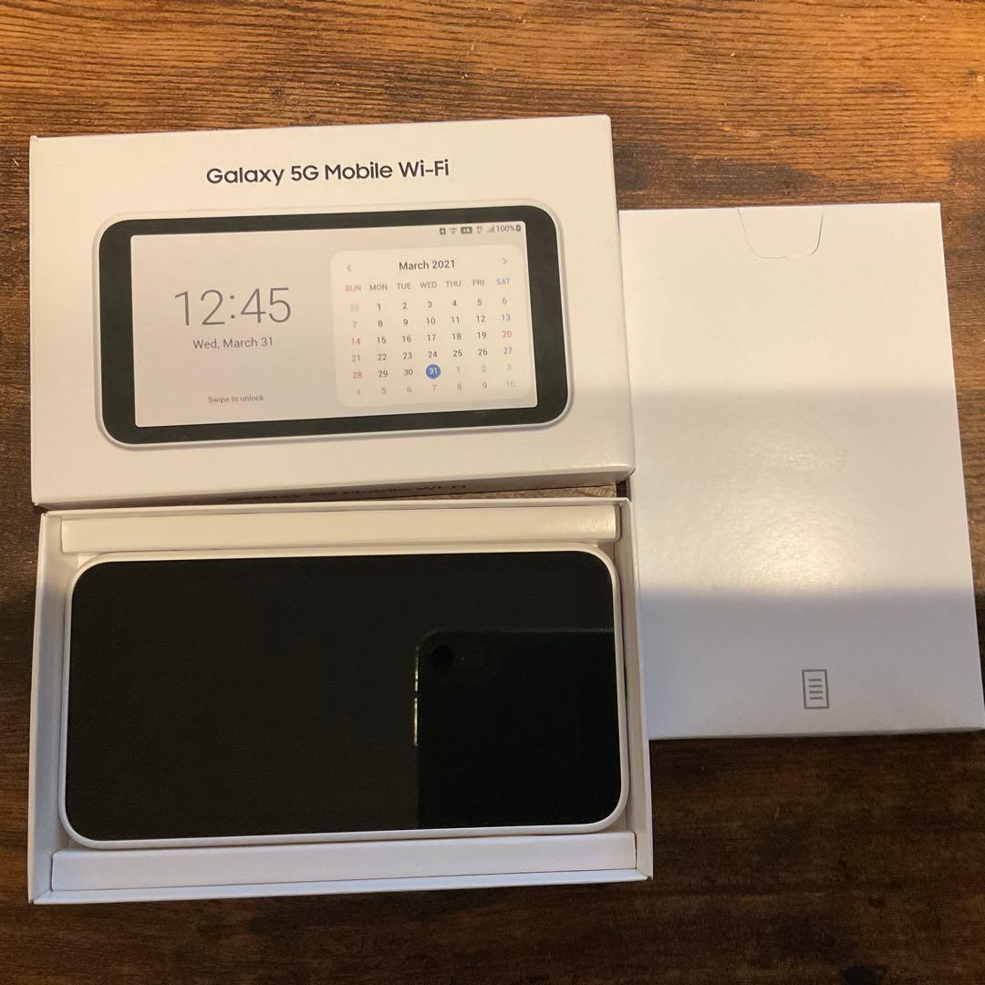 Galaxy 5G Mobile Wi-Fi SCR01 32GB ホワイト - メルカリ