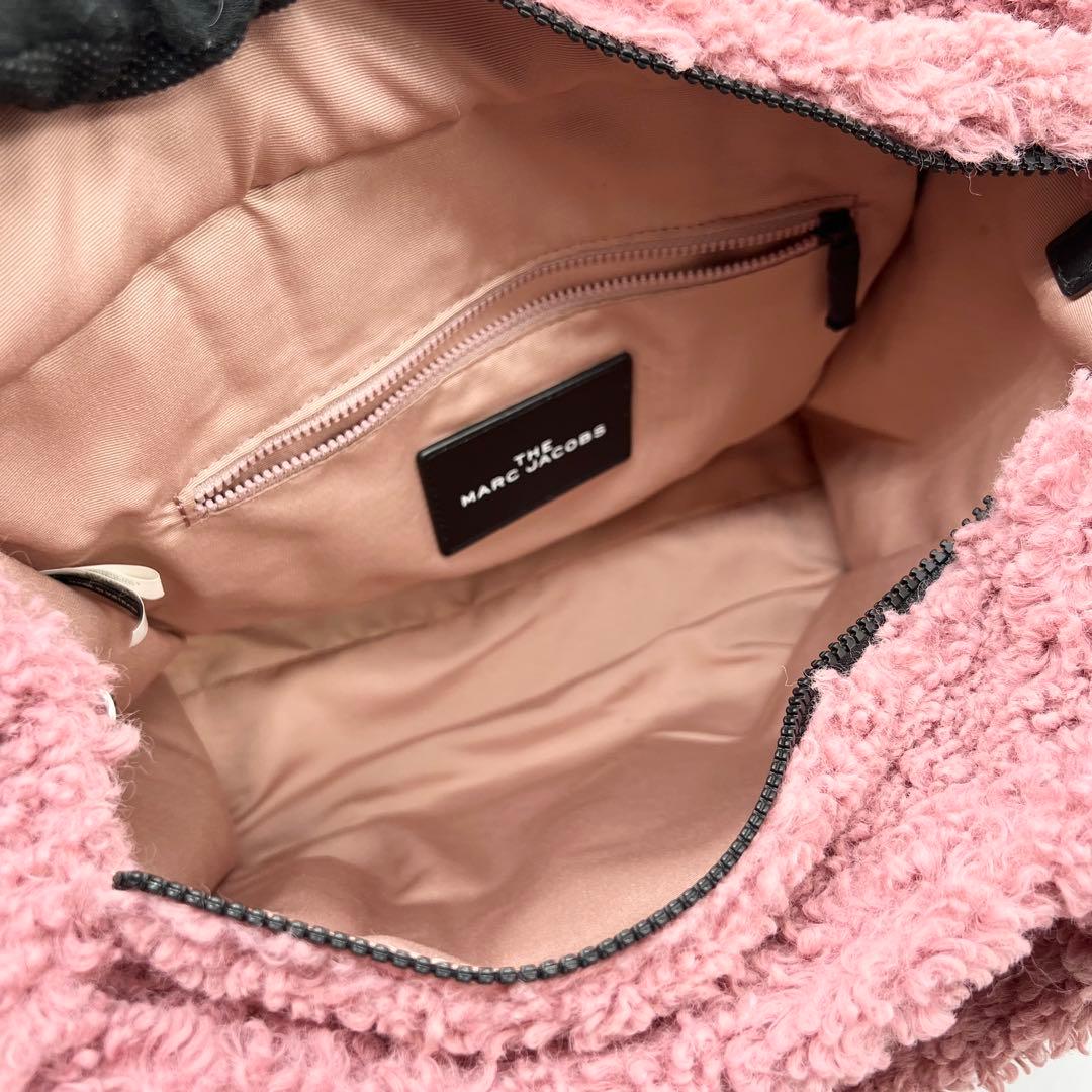 美品✨マークジェイコブス ザ テディ ショルダーバッグ 2way ボア