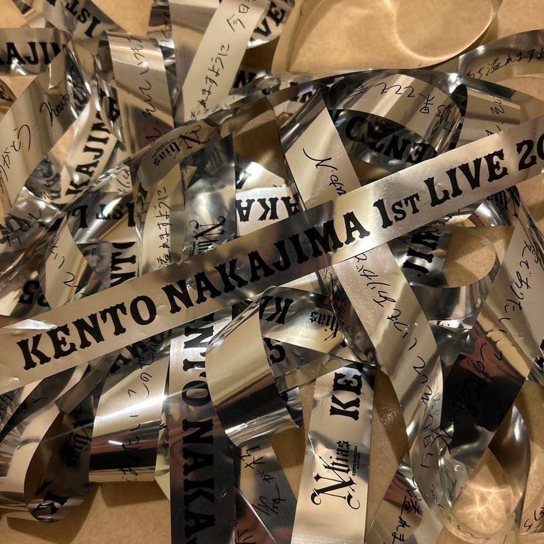 中島健人 N / bias ノンバイアス 銀テープ 銀テ 落下物 - メルカリ