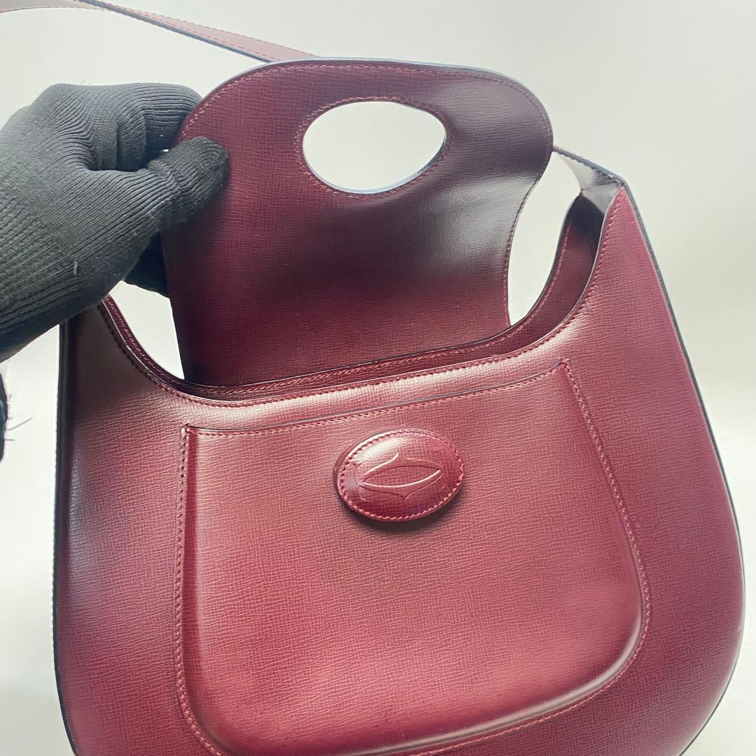 Cartier ワンショルダー バッグ ハーフムーン マストライン ターン