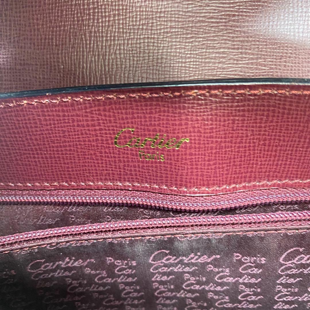 Cartier ワンショルダー バッグ ハーフムーン マストライン ターン