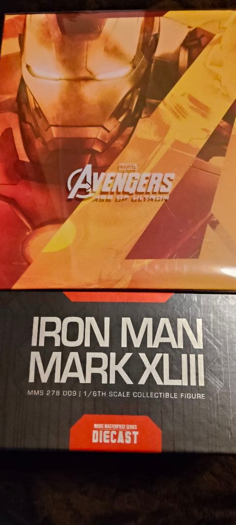 ホットトイズ エイジオブウルトロン アイアンマン マーク43 ダイキャスト ムービー・マスターピース DIECAST】『アベンジャーズ／エイジ・オブ