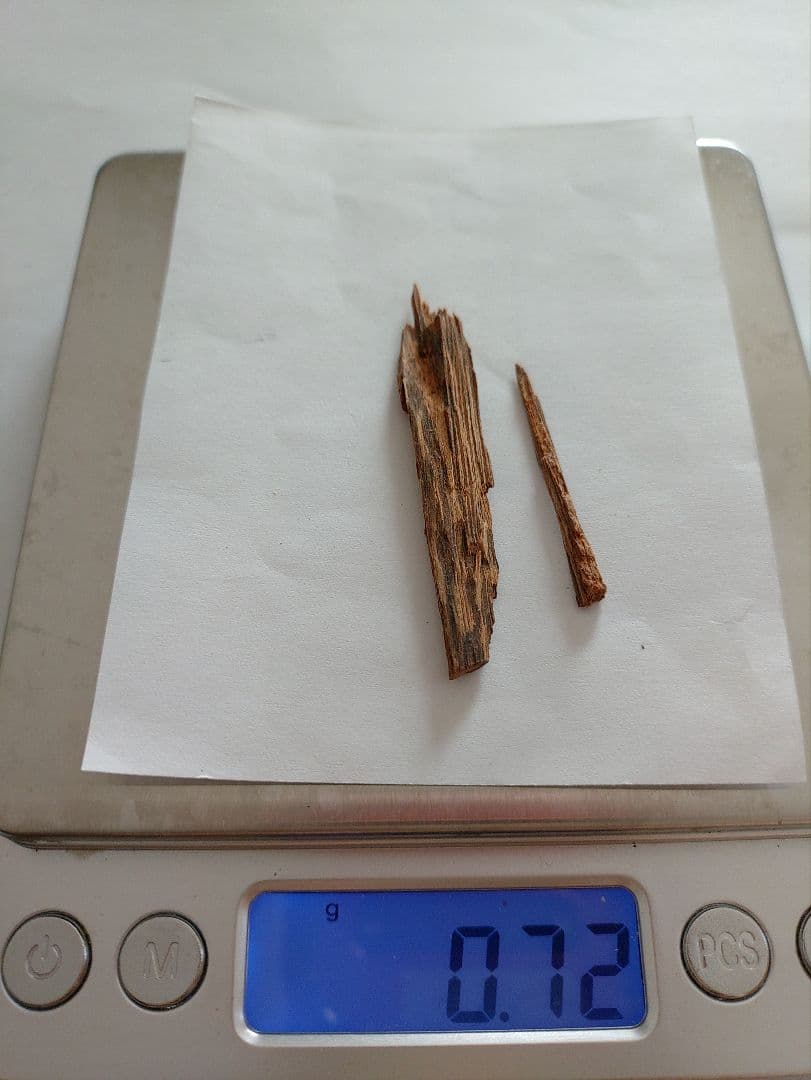 伽羅 0.72g 香木　お香