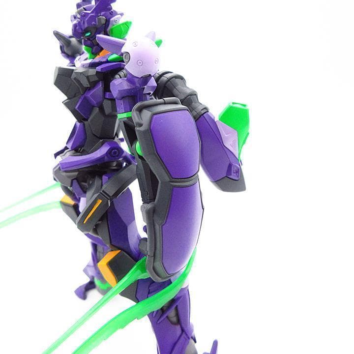 HG GQuuuuuuX ジークアクス エヴァ初号機 全塗装 完成品 ガンプラ