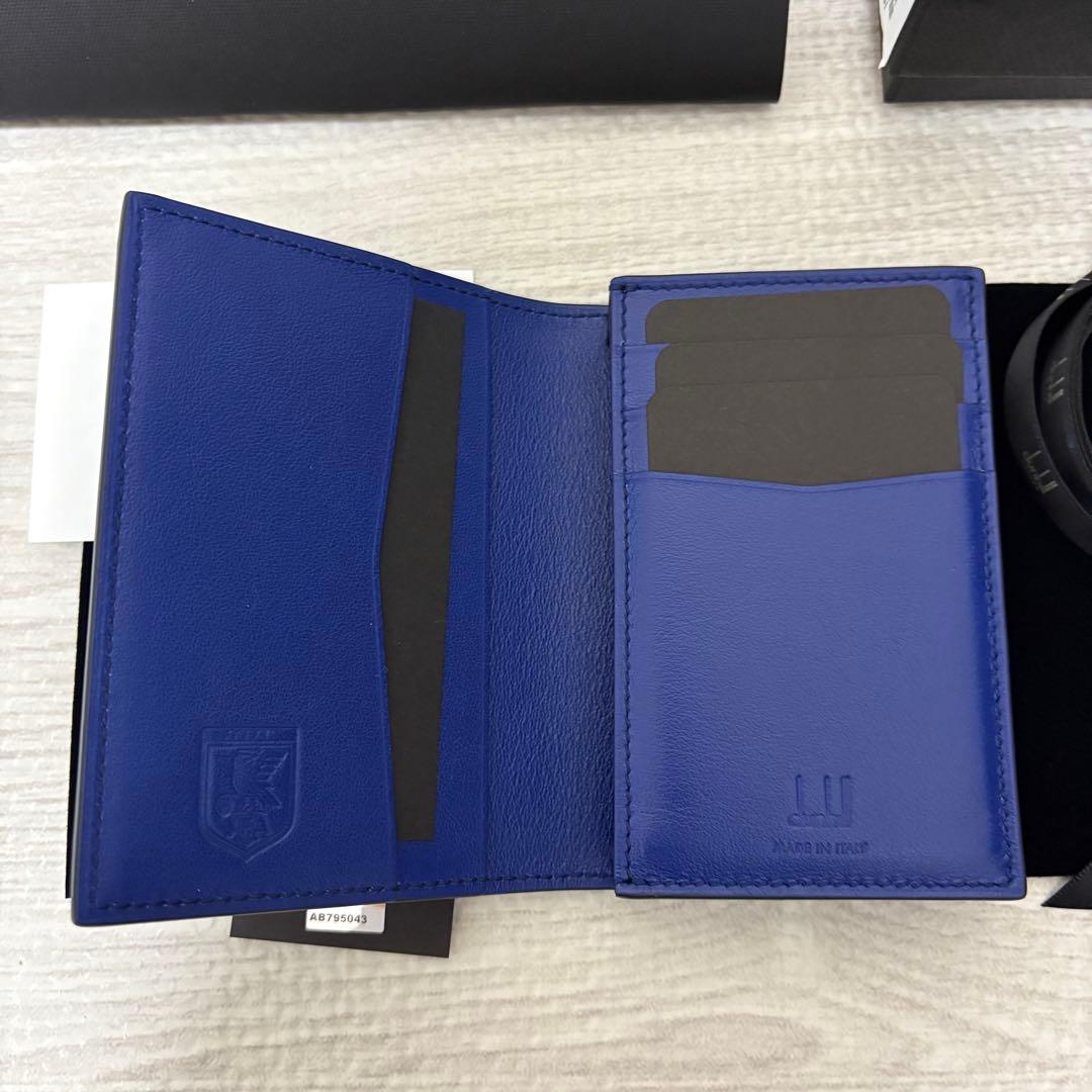 新品未使用 ダンヒル サッカー日本代表 JFA レザー カードケース 名刺