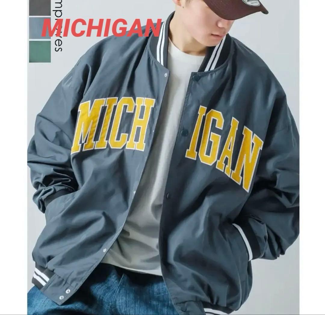 PE/TF QLT M65 CT モンキータイム スタジャン 袖レザー パイソン