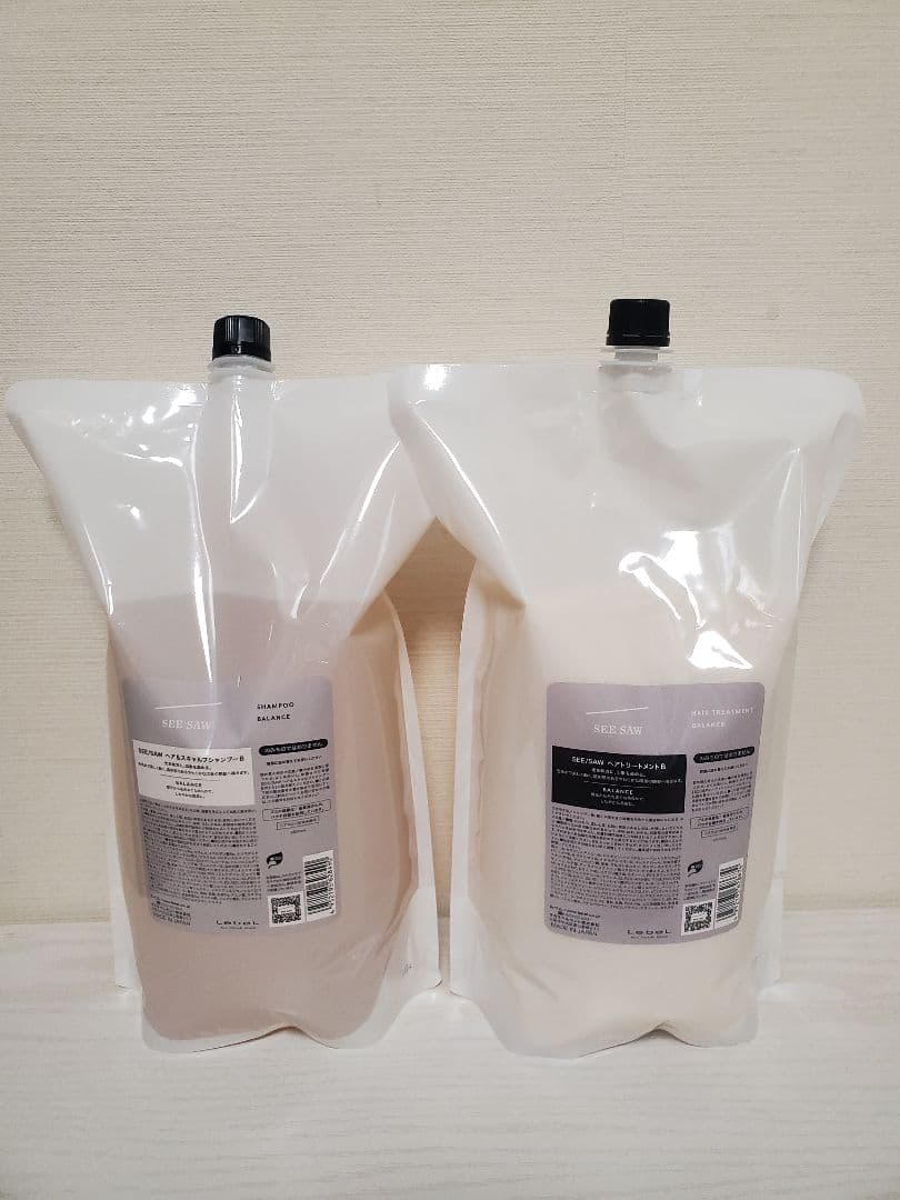 シーソー シャンプー＆トリートメント 2500ml バランス 詰替用 SEE/SAW ルベル シーソー シャンプーB（バランス）2500ml 詰替え用