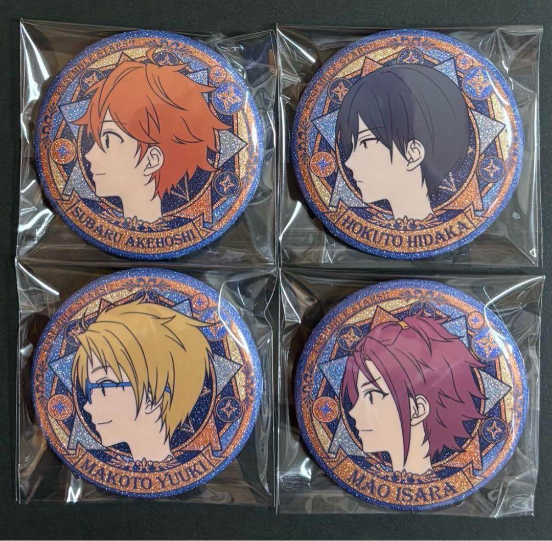 あんスタ 中国限定 横顔 缶バッジ 明星スバル 氷鷹北斗 衣更真緒 遊木