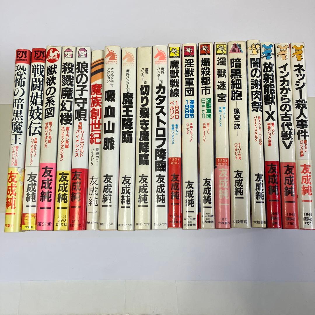 友成純一 絶版22冊セット