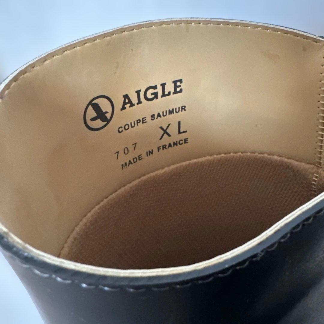 AIGLE COUPE SAUMUR XL レインブーツ 乗馬ブーツ - メルカリ