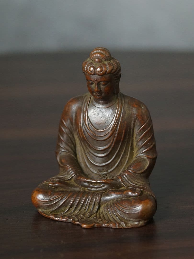 抽象的油彩画 金色フレーム 中里巌