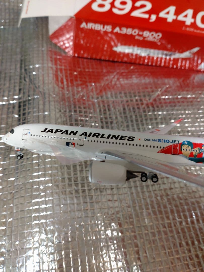 大谷翔平 JAL A350-900 1/400 JA08XJ ジェット 模型 - メルカリ