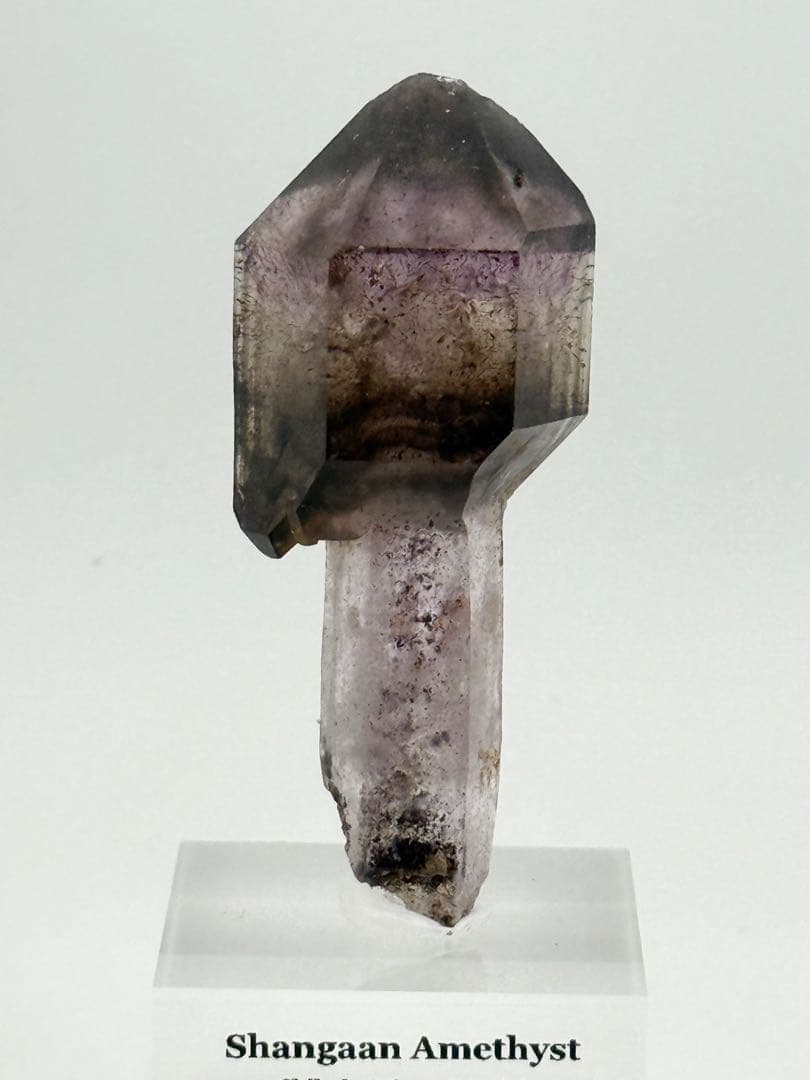アメジスト　ジンバブエ産　シャンガーン　原石　鉱物標本　セプター　水晶 ジンバブエ産 シャンガーン アメジスト ファントム エレスチャル