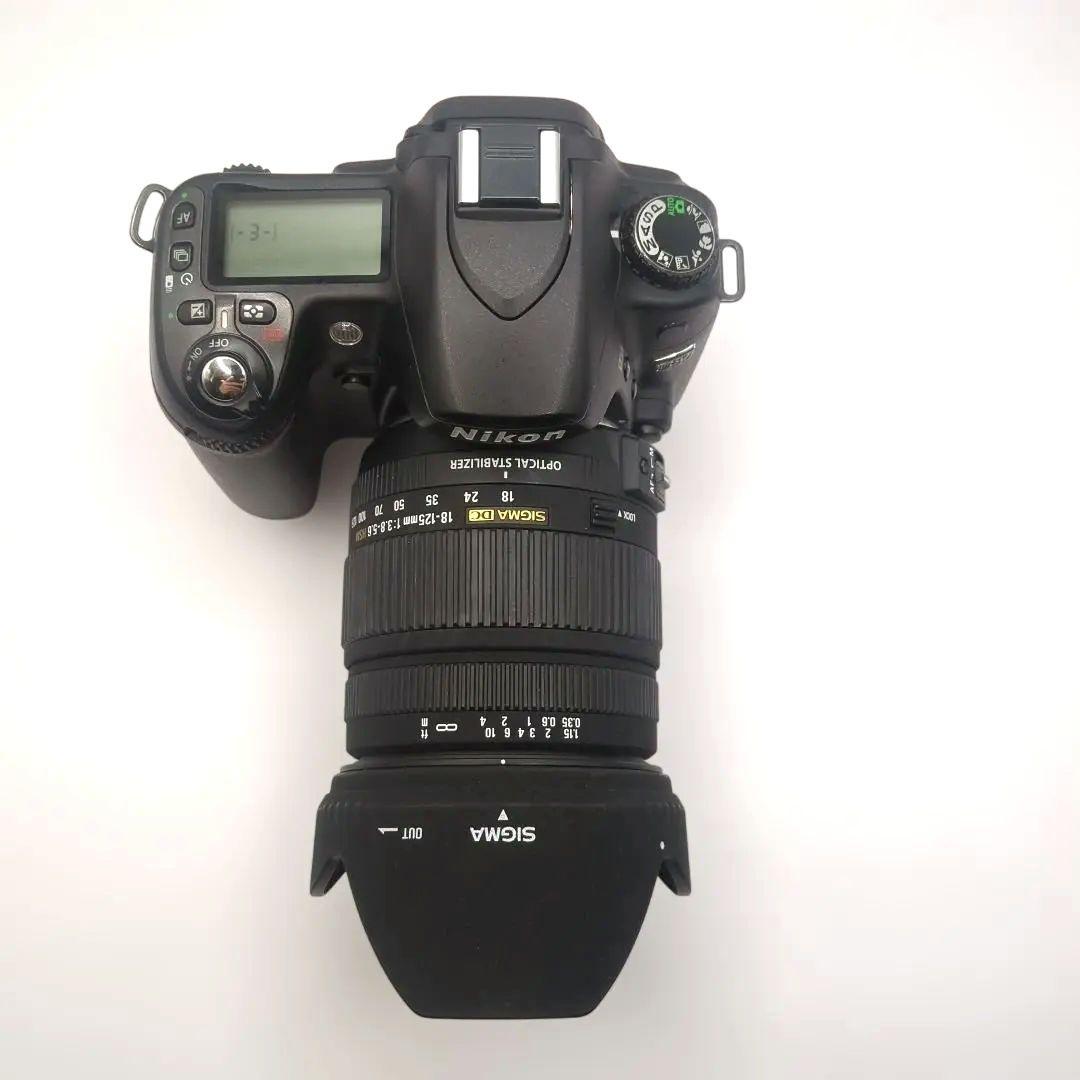 Nikon D80 シグマ18-125mmレンズ付き 動作確認済 CCDセンサー - メルカリ