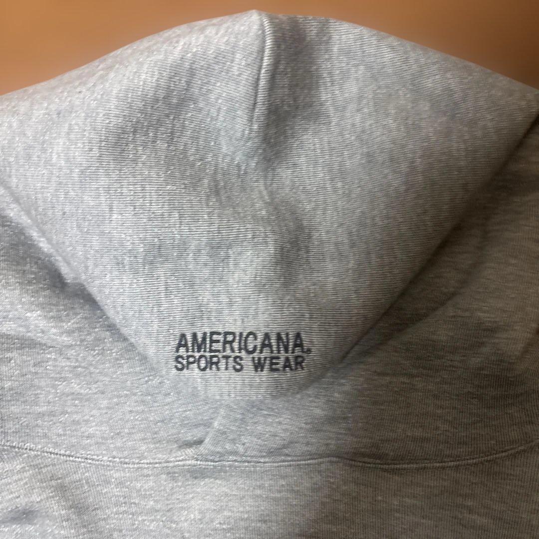 アパルトモン別注AMERICANAサイドジップパーカー☆グレー - メルカリ