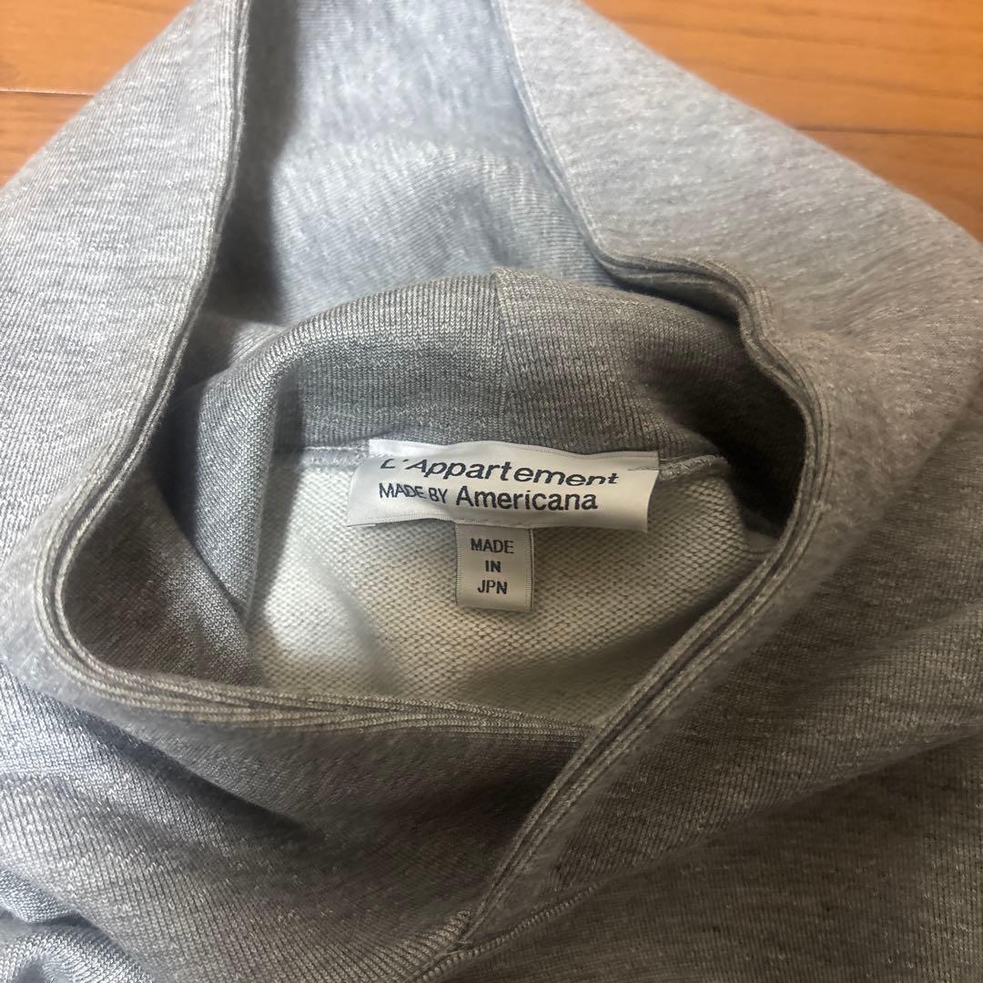 アパルトモン別注AMERICANAサイドジップパーカー☆グレー - メルカリ