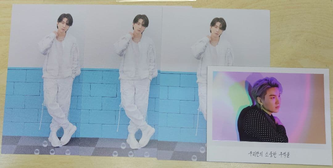 BTS バンタン SUGA ユンギ トレカ ポストカード ミニフォトカード