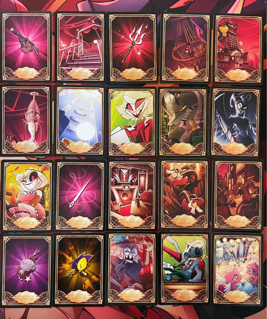 ハズビンホテル トレーディングカード Hazbin Hotel - メルカリ