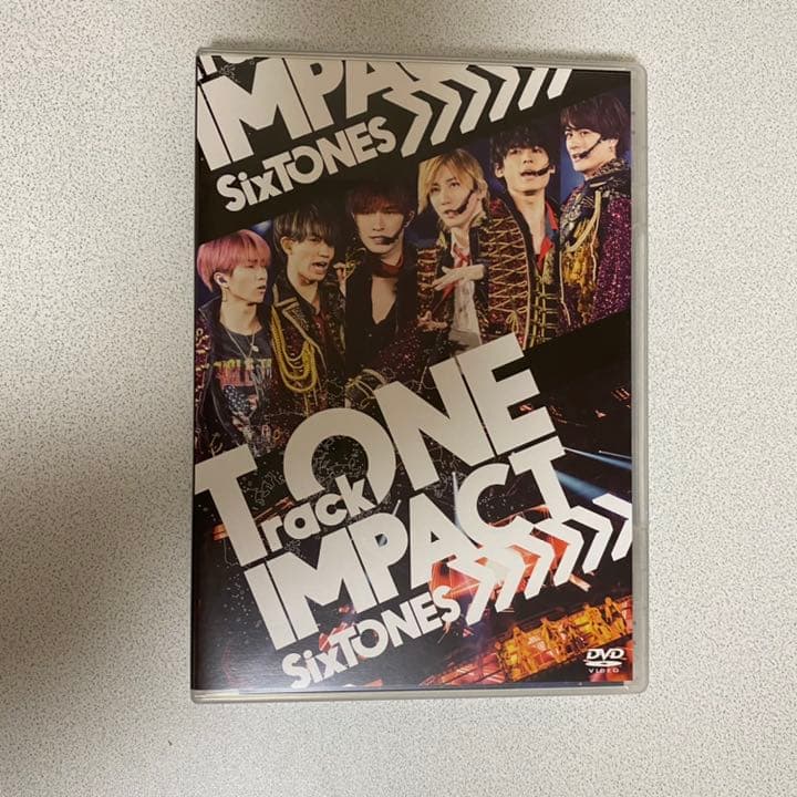 TrackONEIMPACT トーンインパクト(通常盤)SixTONES DVD - メルカリ