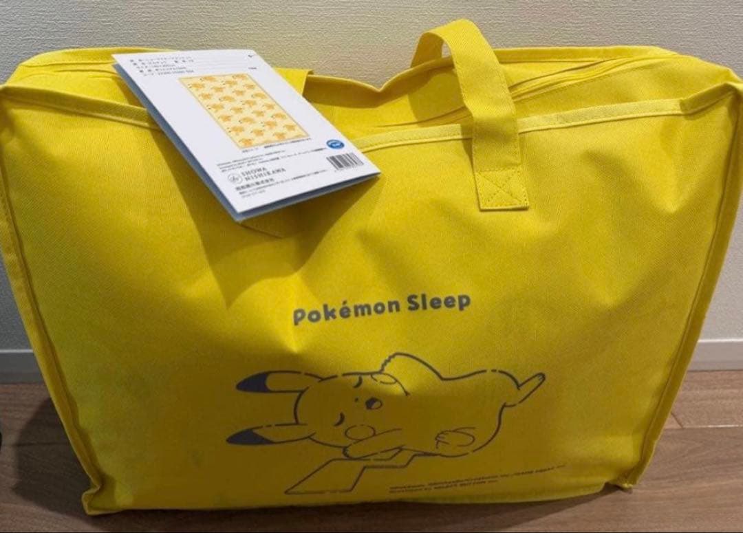 西川 限定 ピカチュウ 毛布 シングル ポケモンスリープ 昭和西川