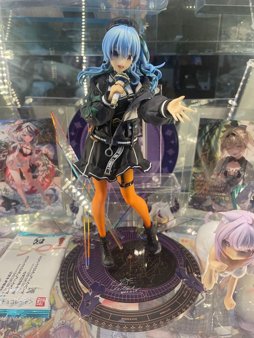 【星街すいせい】1／7スケールフィギュア　ほぼ新品 ホロライブ 星街すいせい 1/7スケールフィギュア - Meccha Japan