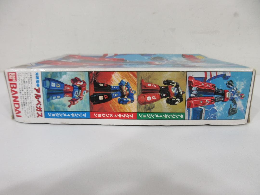 0607Z【未組保管品】バンダイ プラモデル 光速雷神アルベガス - メルカリ