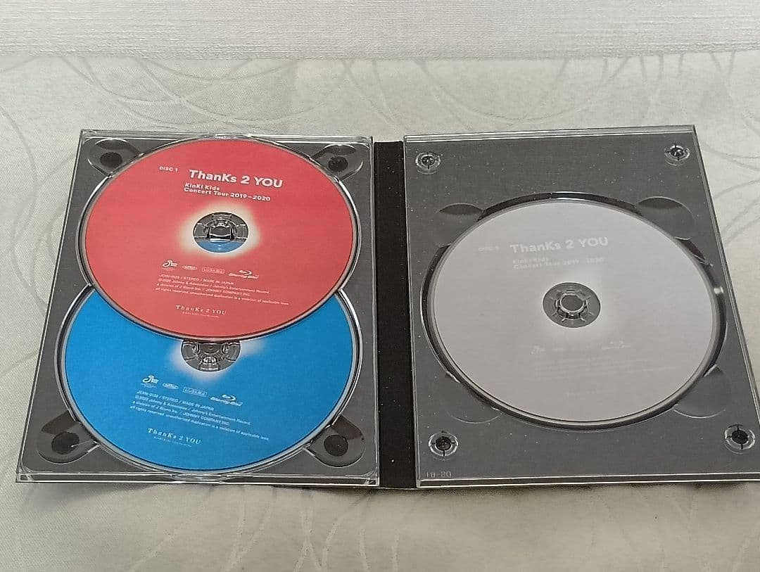 kinki kids 2019-2020 ThanKs 2 YOU 初回盤3枚組 - メルカリ
