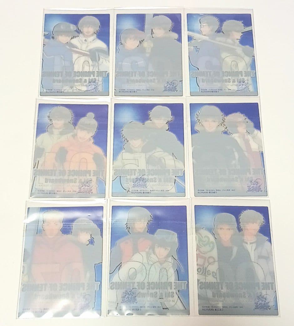 25,テニスの王子様 シャイニングクリアカード スキー＆スノーボード