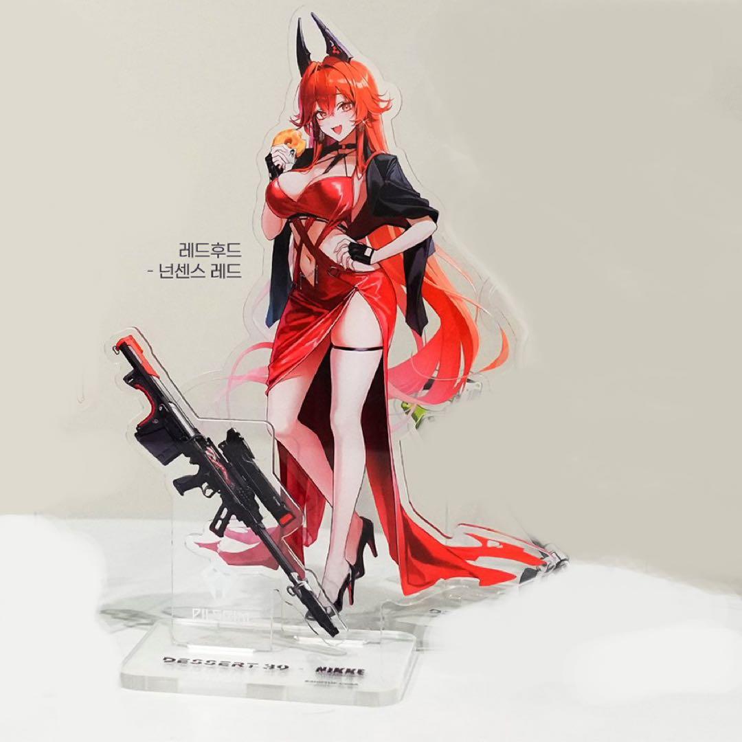 勝利の女神 NIKKE デザート39 レッドフード アクリルスタンド カード