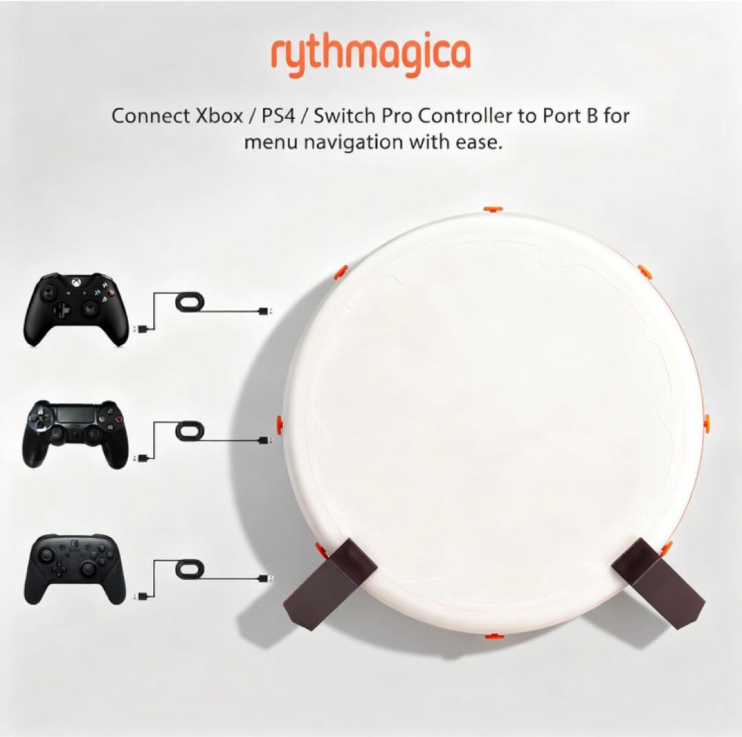 rythmagica TDC10 プロ 太鼓 ドラム コントローラー アーケード - メルカリ