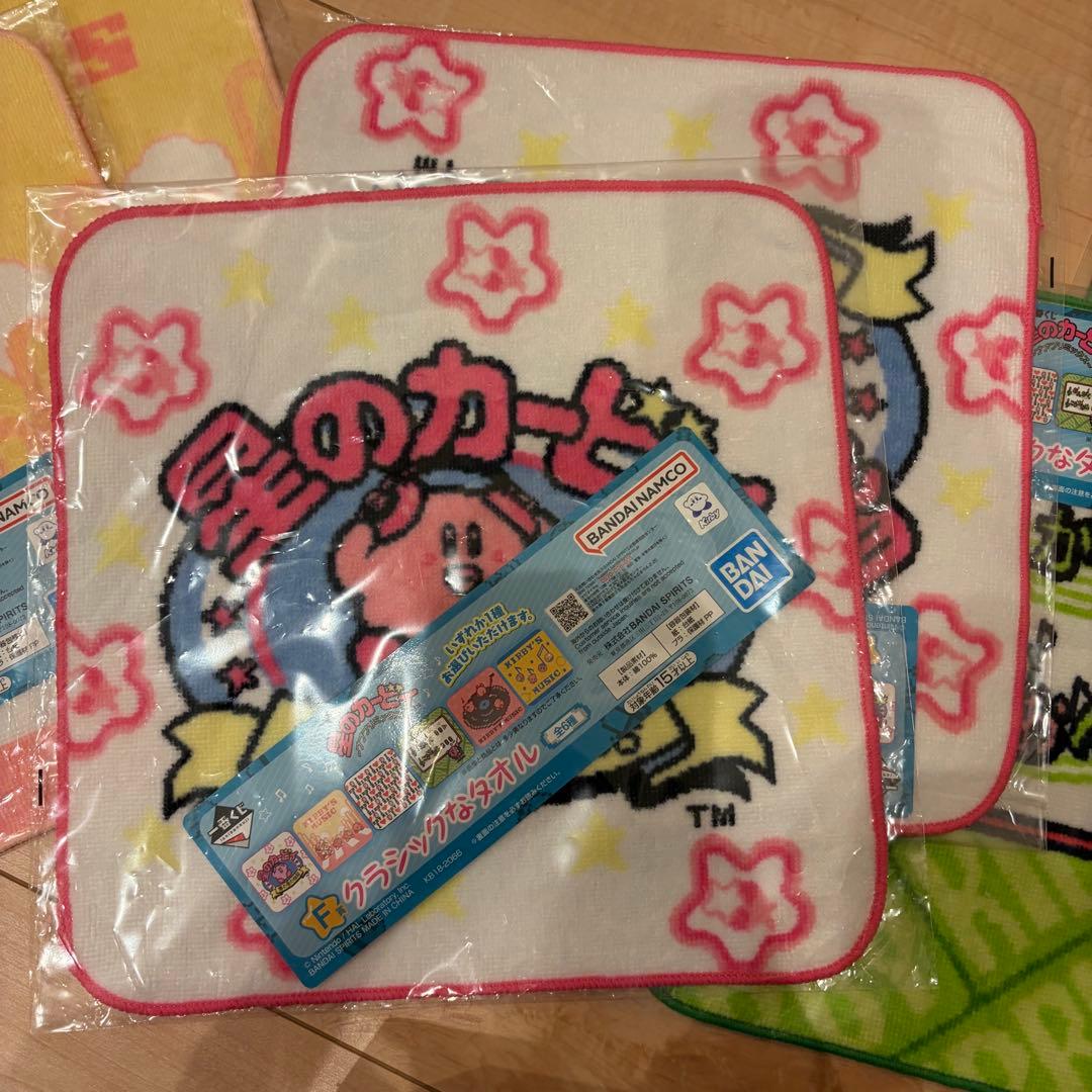 カービィ 1番くじ ヘッドフォン クラッシックなタオル ガチャガチャ