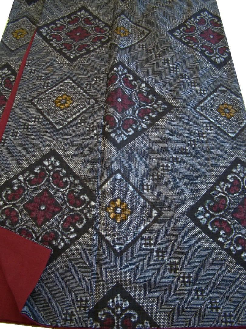 創作用 本場 奄美 龍郷 大島紬・泥染 白大島 正絹 計3枚 セット Vs531