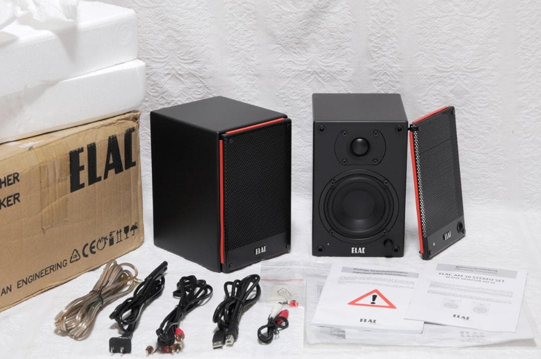 ◆ELAC AM50 ★付属品多数 ASCII.jp：コンパクトなボディーからあふれ出る上質、ELAC AM50 (1/4)