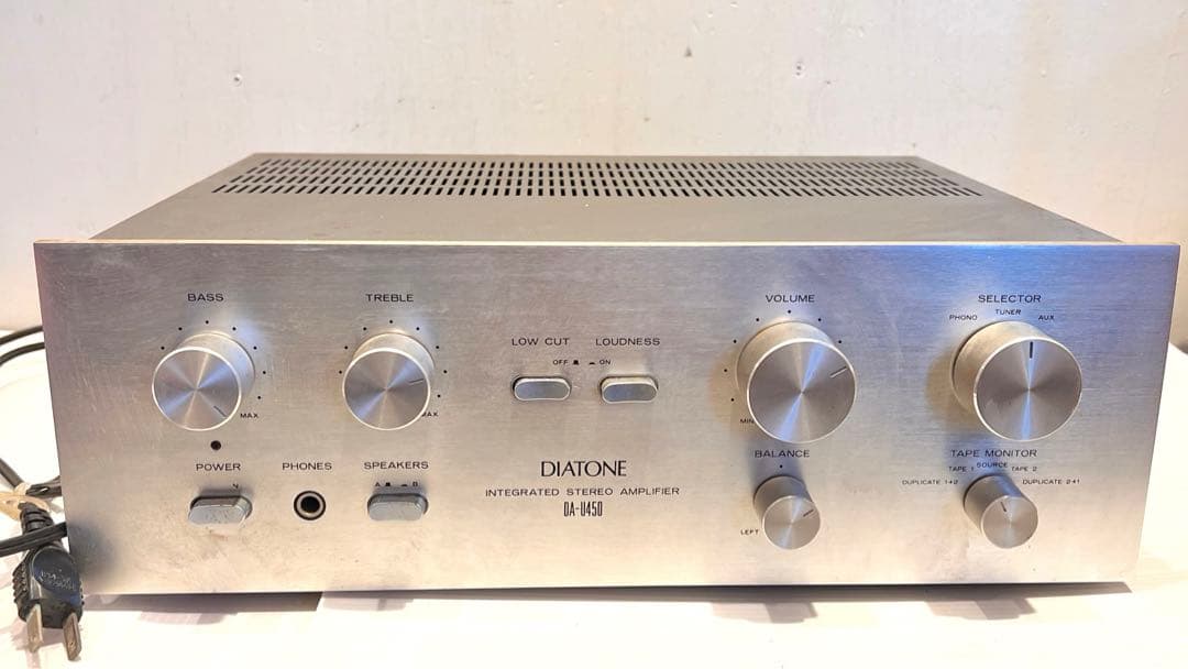 DIATONE DA-U450 / ダイヤトーン プリメインアンプ♪ - メルカリ