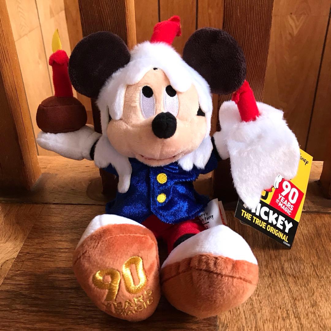 ミッキーマウス ぬいぐるみ ミッキーの誕生日 90周年 ディズニー