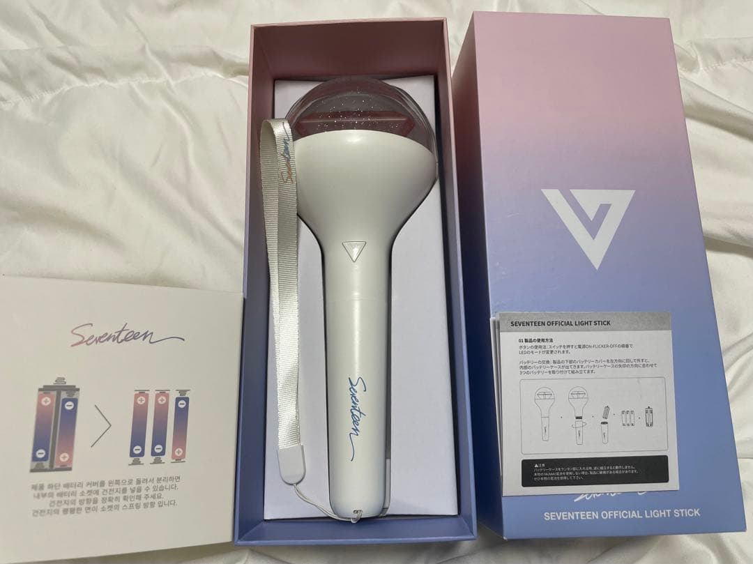 即購入‪◎‬‪‪】SEVENTEEN セブチ ペンライト カラット棒 3種類 - メルカリ‬‬