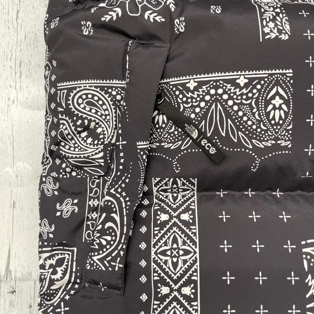 ♦️未使用に近い♦️THE NORTH FACE バンダナ柄ダウンジャケットM