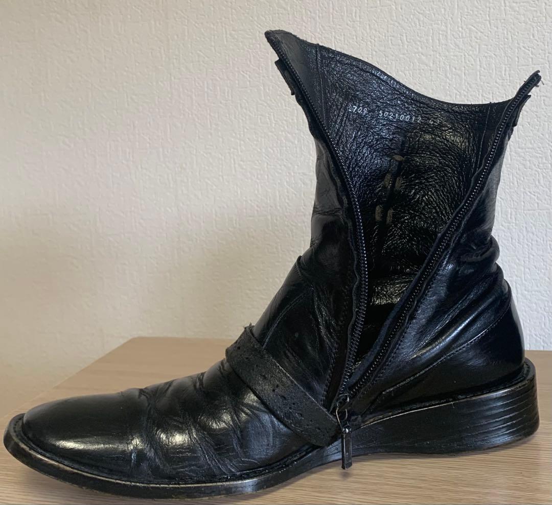 RT 111297専用alfredoBANNISTERレザーブーツ ブラック - メルカリ